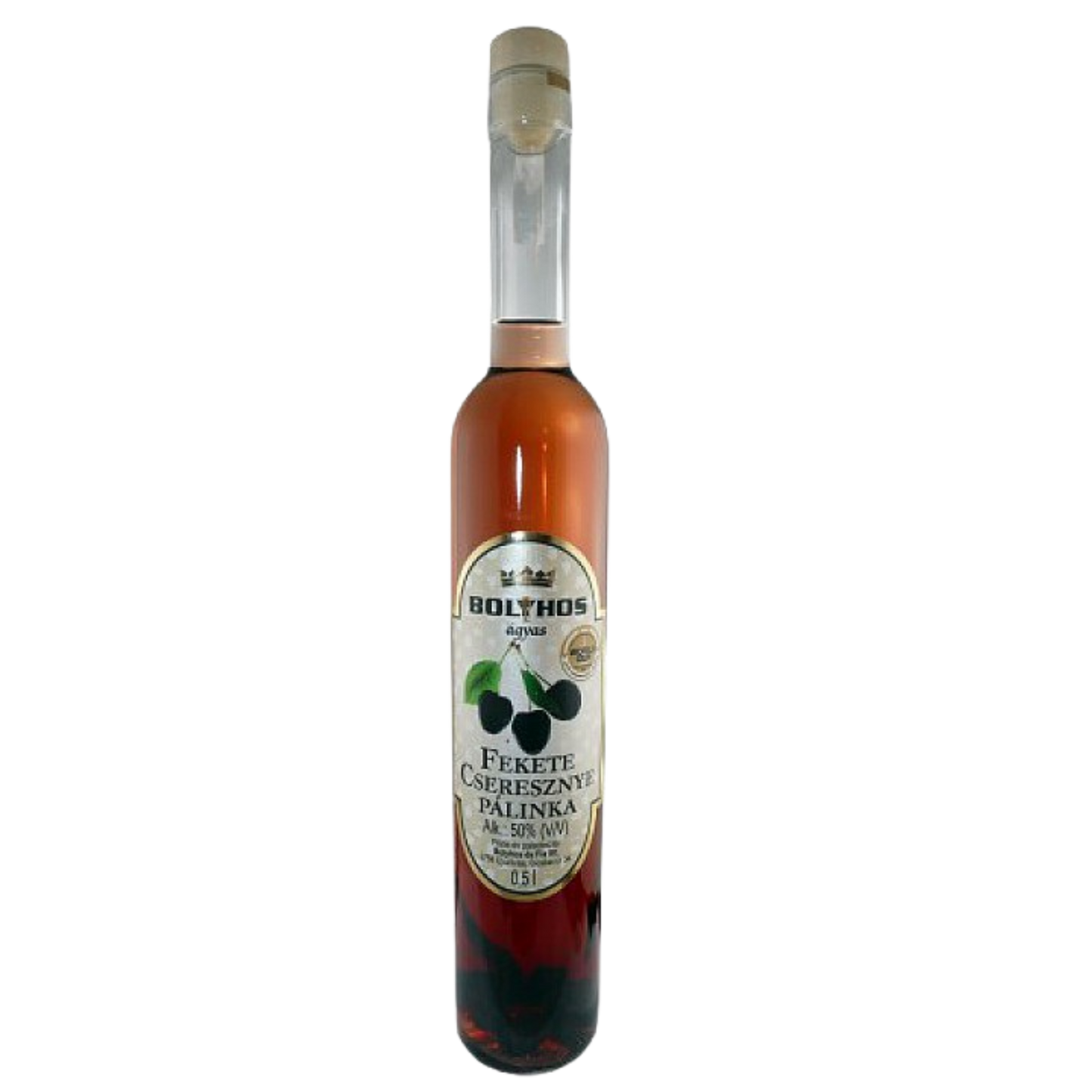 Bolyhos - Sour Cherry Pálinka with Fruit