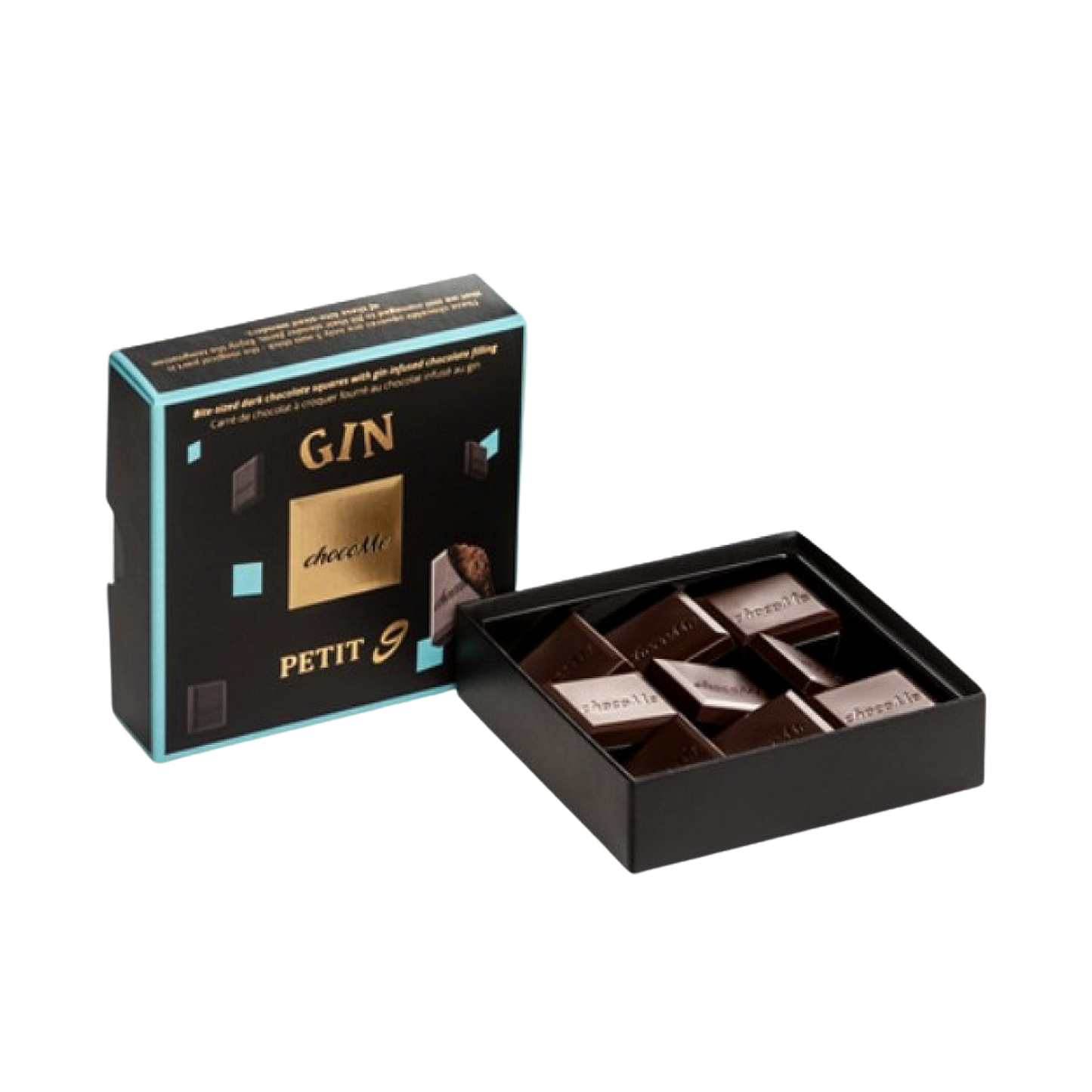 ChocoMe - Petit 9 Chocolate with Gin Flavored Filling