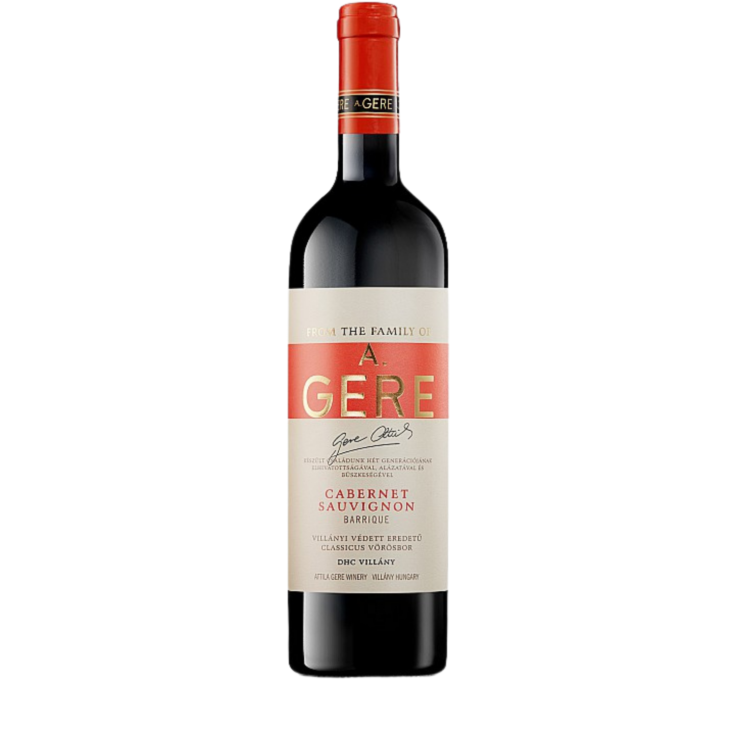Gere Attila Pincészet - Cabernet Sauvignon barrique