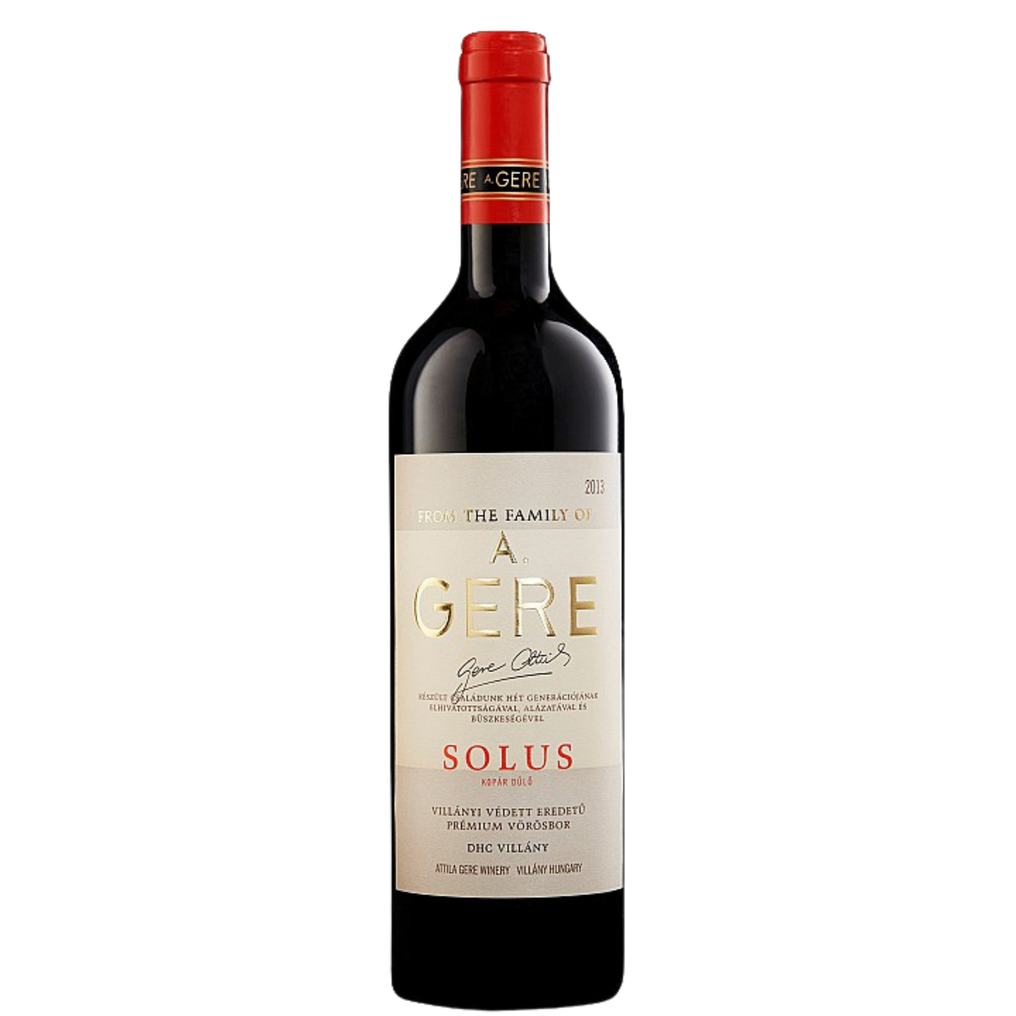 Gere Attila Pincészet - Solus Merlot