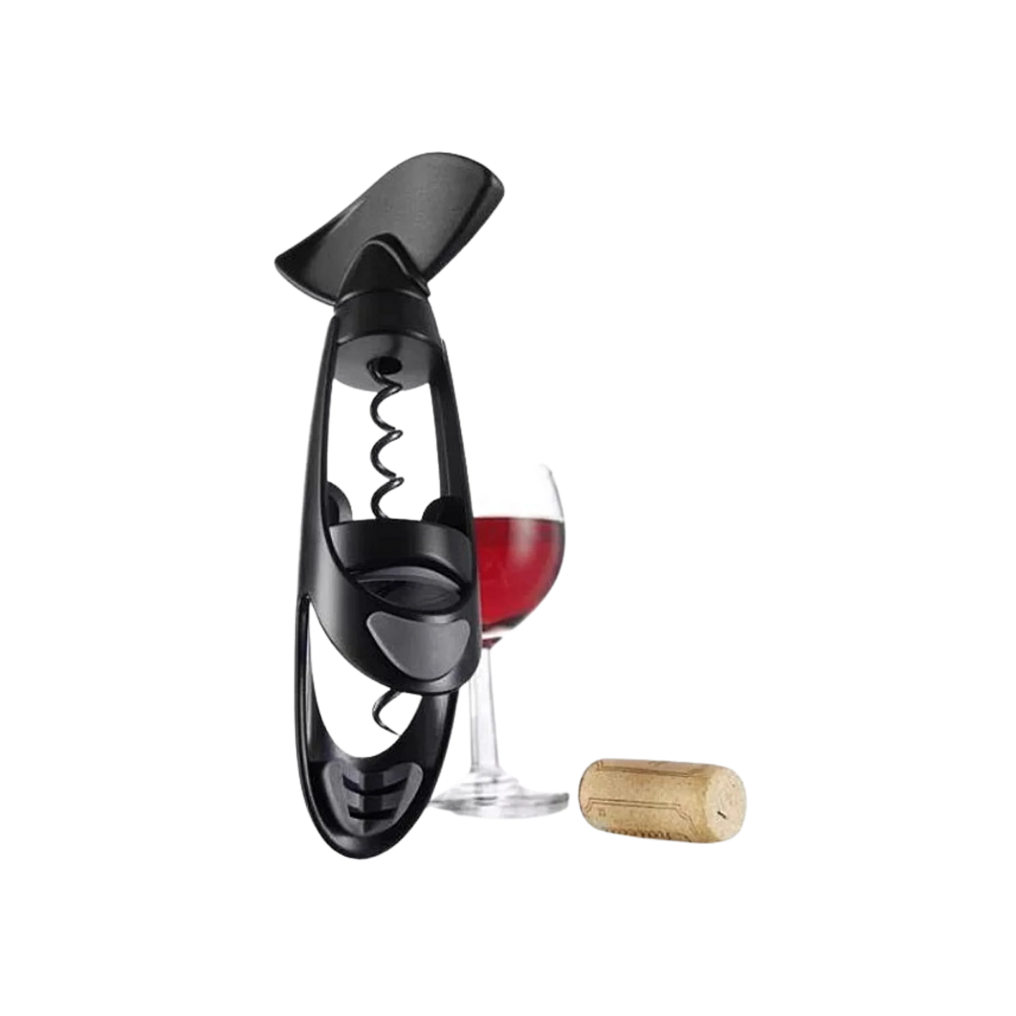 Vacu Vin - Dugóhúzó Twister Fekete