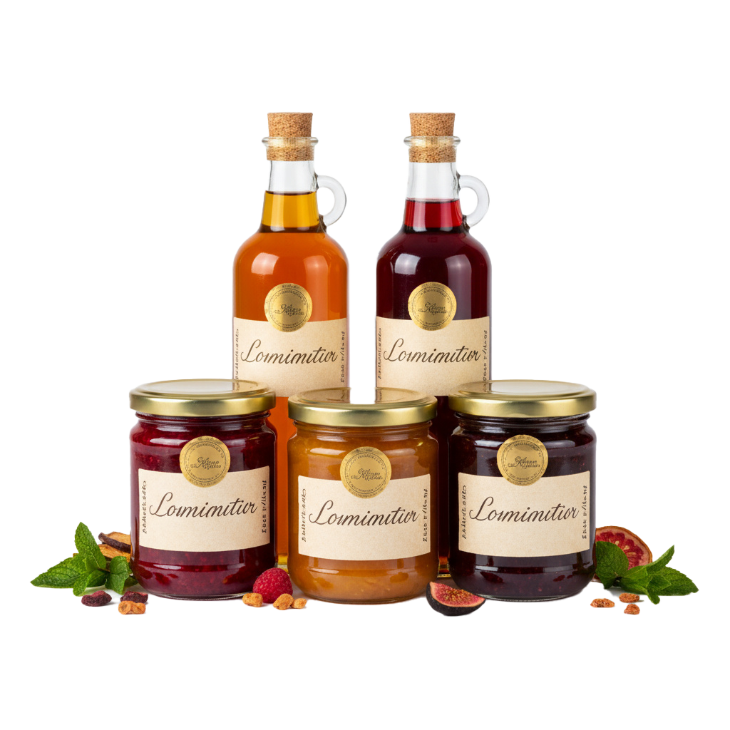 Kézműves szörpök és lekvárok