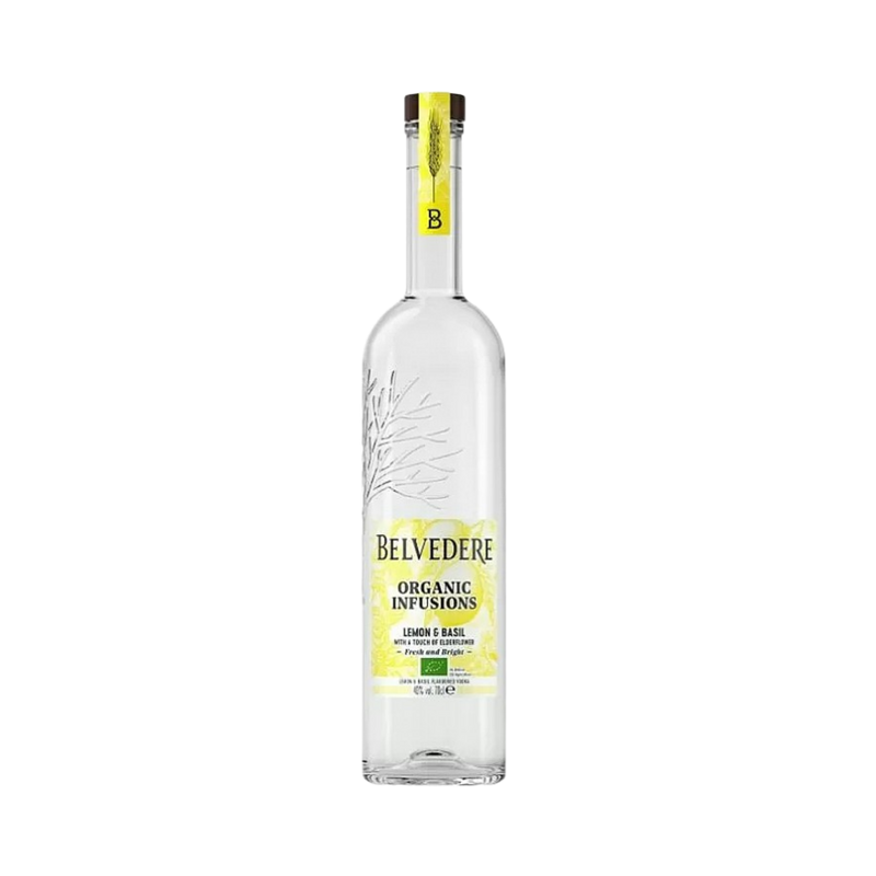 Belveder - Organic Infusions Lemon & Basil Vodka