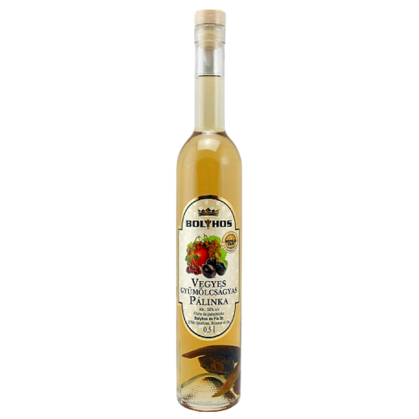 Bolyhos - Mixed Fruit Brandy with Fruit