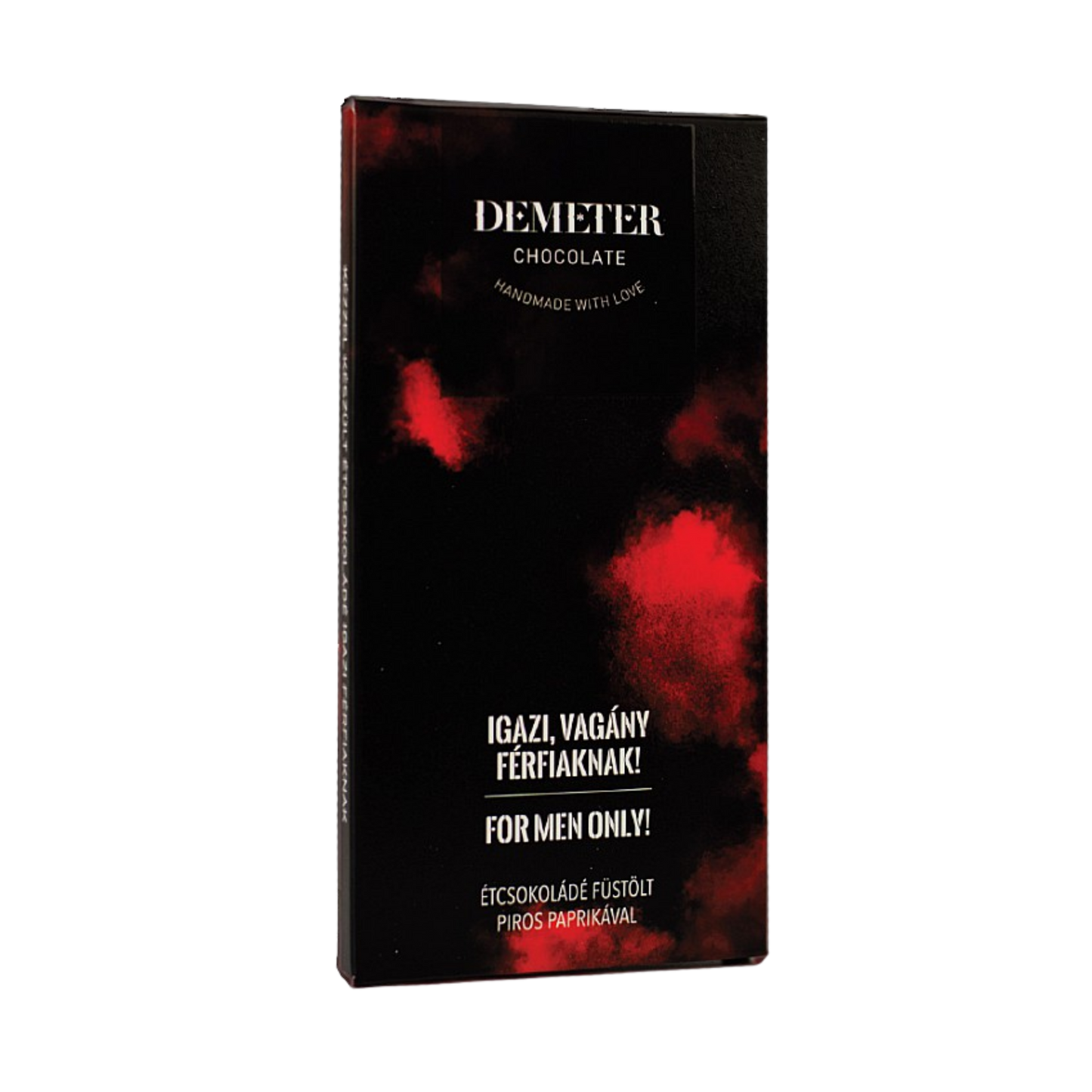 Demeter Chocolate - For Men Only Smoked paprika dark chocolate
