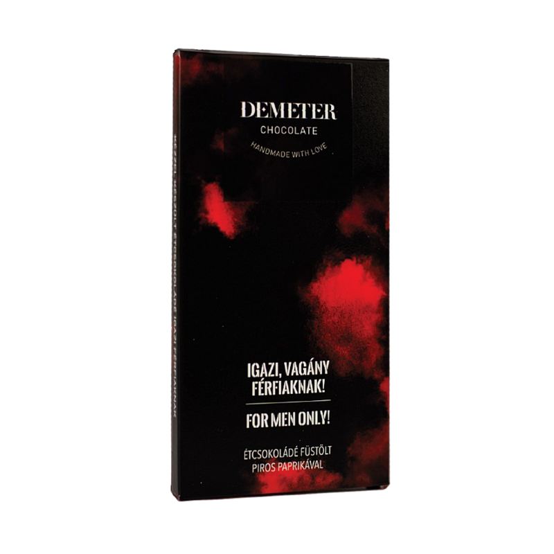 Demeter Chocolate - For Men Only Smoked paprika dark chocolate