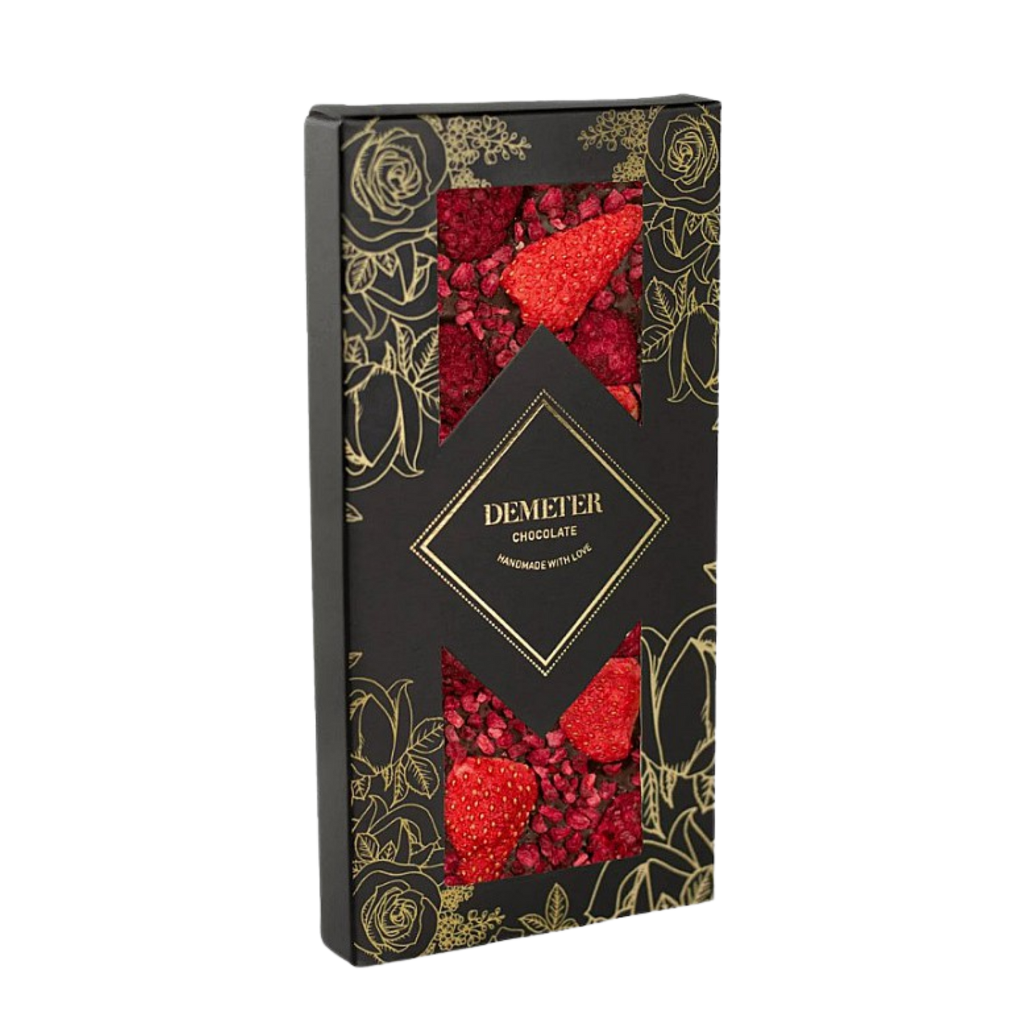Demeter Chocolate - Cukor-és Laktózmentes étcsokoládé eperrel és málnával