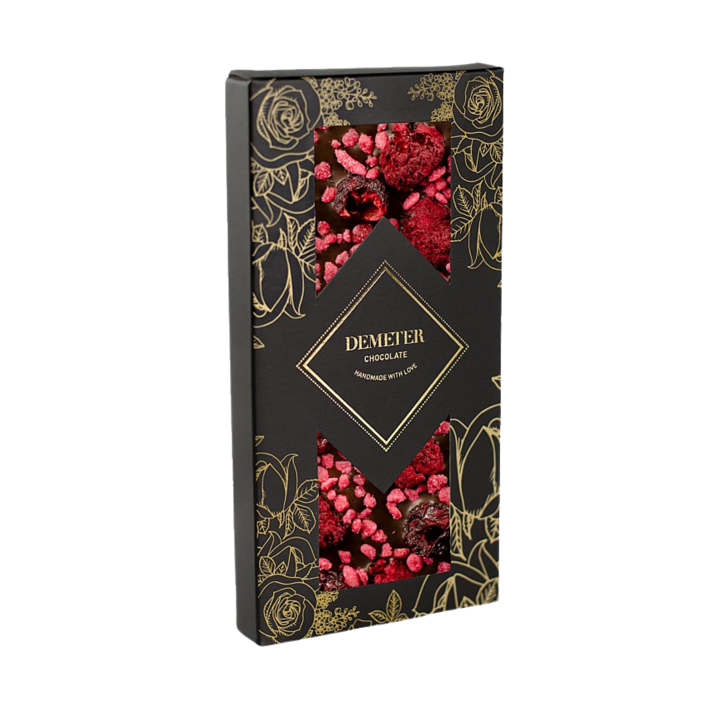 Demeter Chocolate - meggyel, málnával és rózsával