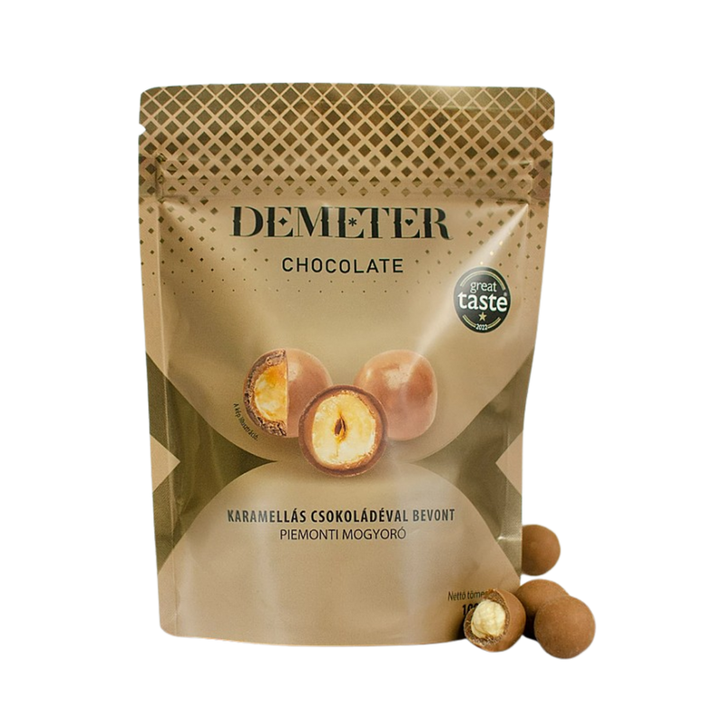 Demeter Chocolate - Piedmontese Hazelnut Salted Caramel Chocolate Truffles