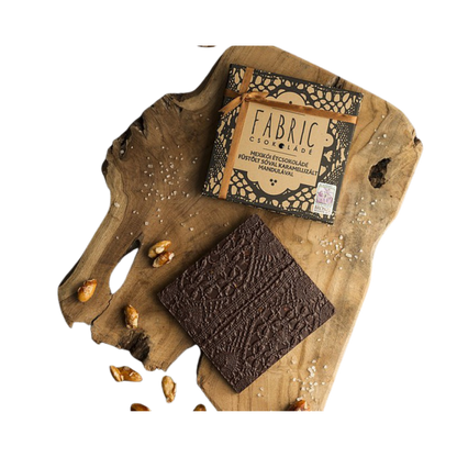 Fabric Chocolate - Mexikói étcsokoládé füstölt sóval karamellizált mandulával