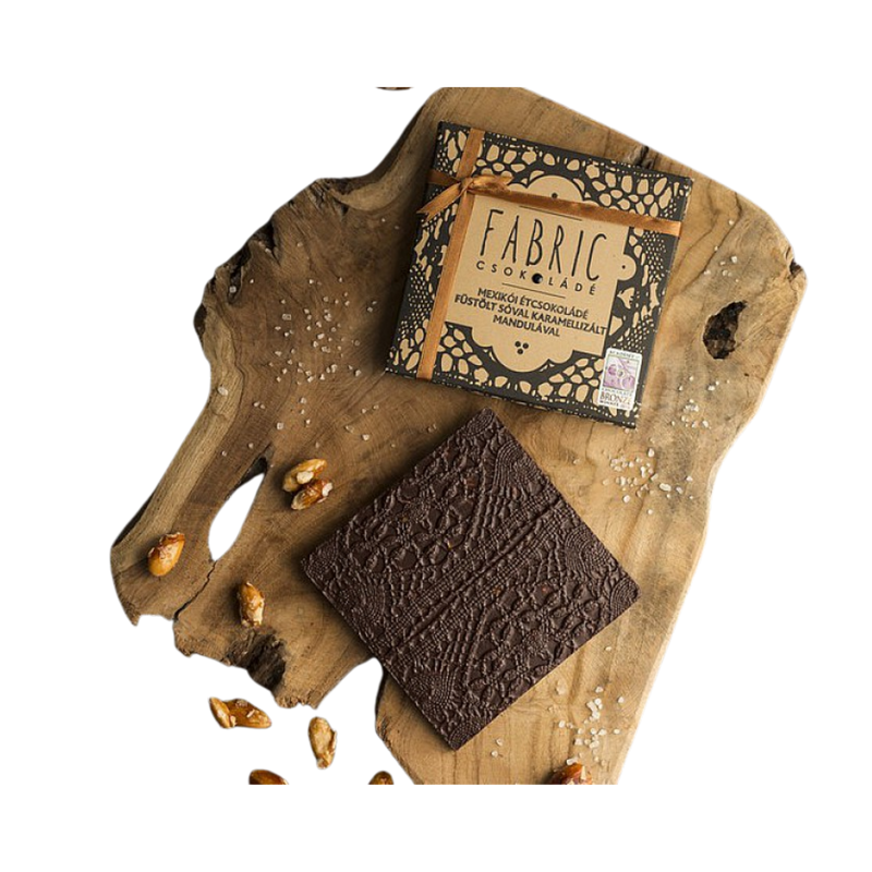 Fabric Chocolate - Mexikói étcsokoládé füstölt sóval karamellizált mandulával