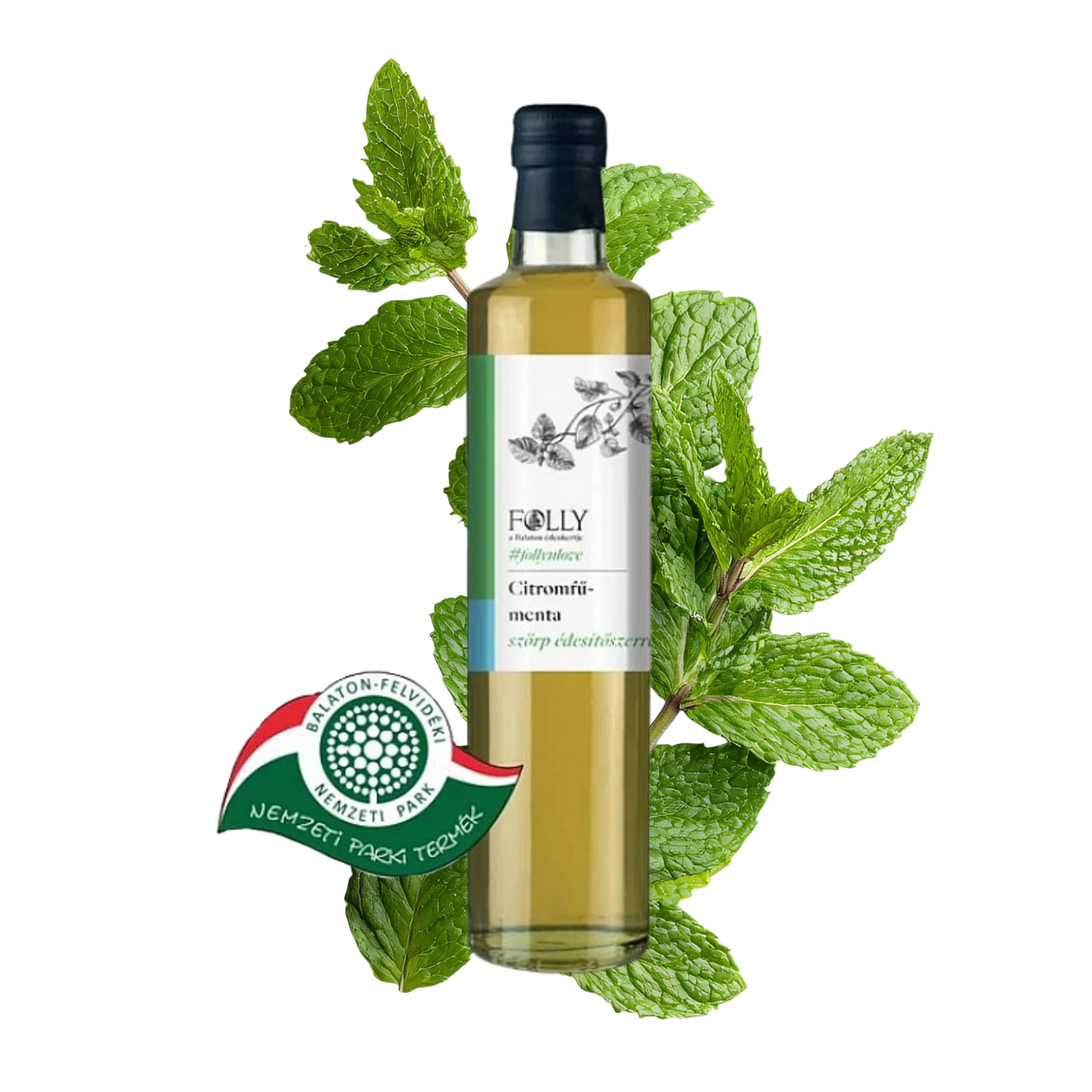 Folly - Lemon balm-mint syrup with sweetener