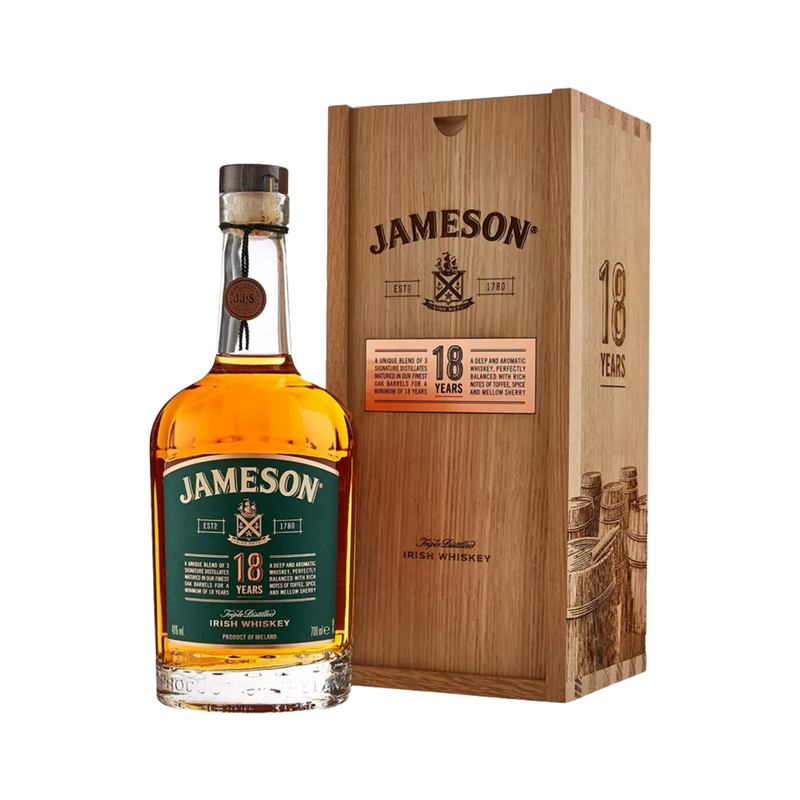 Jameson - Jameson Whisky 18 years Triple Distilled Irish Whisky