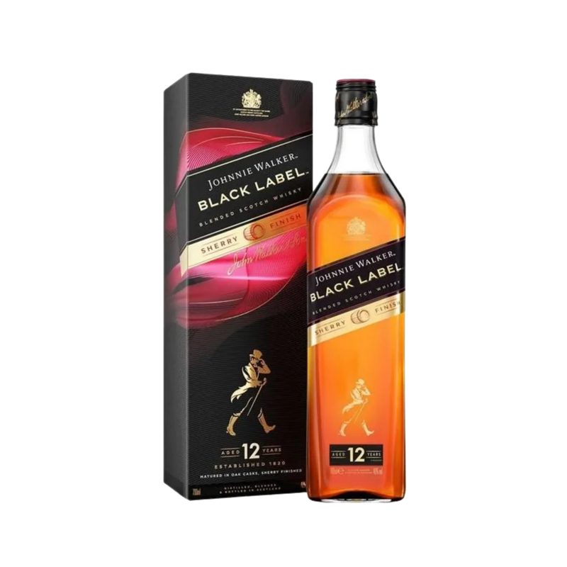 Johnnie Walker - 12 years Black Label Sherry Finish Blended Scotch Whisky