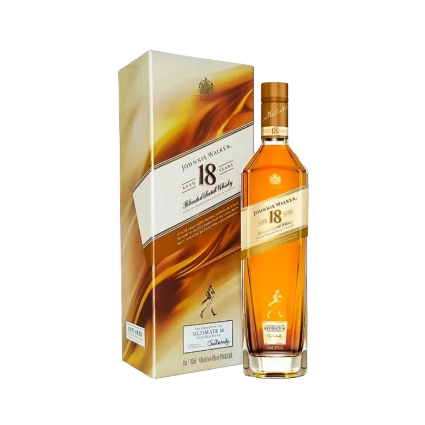 Johnnie Walker - 18 years The Ultimate Blended Scotch Whisky