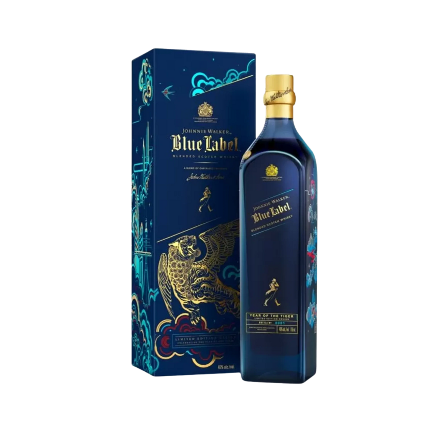 Johnnie Walker - Blue Label Blended Scotch Year of the Tiger Limited Edition Whisky