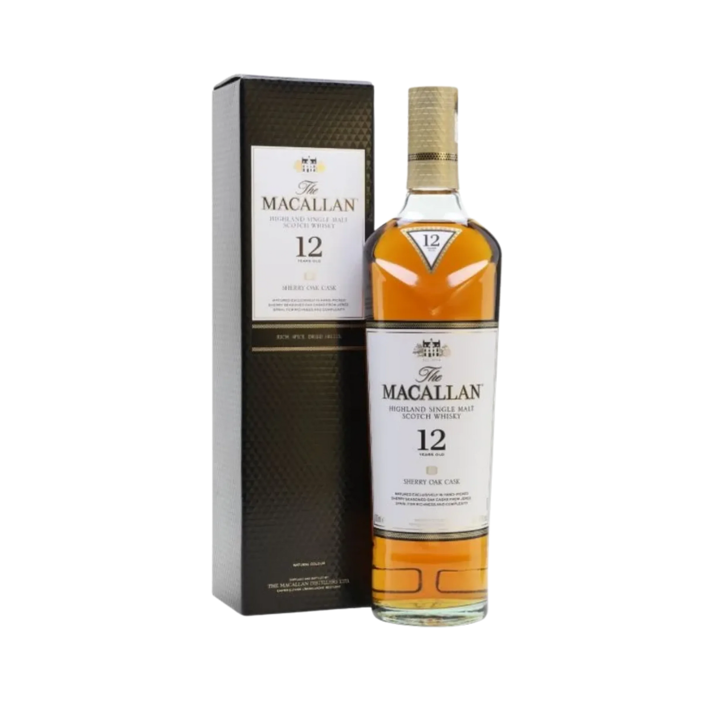 Macallan - 12 years Sherry Oak Cask Highland Single Malt Scotch Whisky