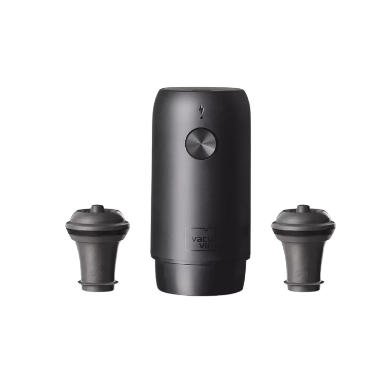 Vacu Vin - Elektromos vákuumpumpa borzár (2 db dugóval) Elegáns díszdobozban