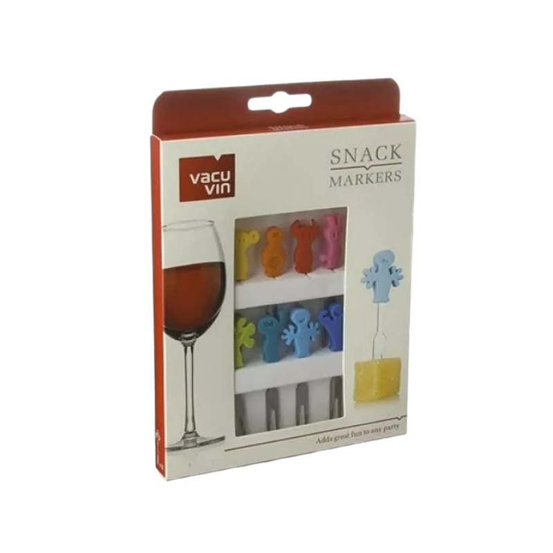 Vacu Vin - Snack jelölő 8 db-os