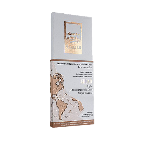 ChocoMe Dark Chocolate with Cacao Nibs from Chuao Cacao Beans