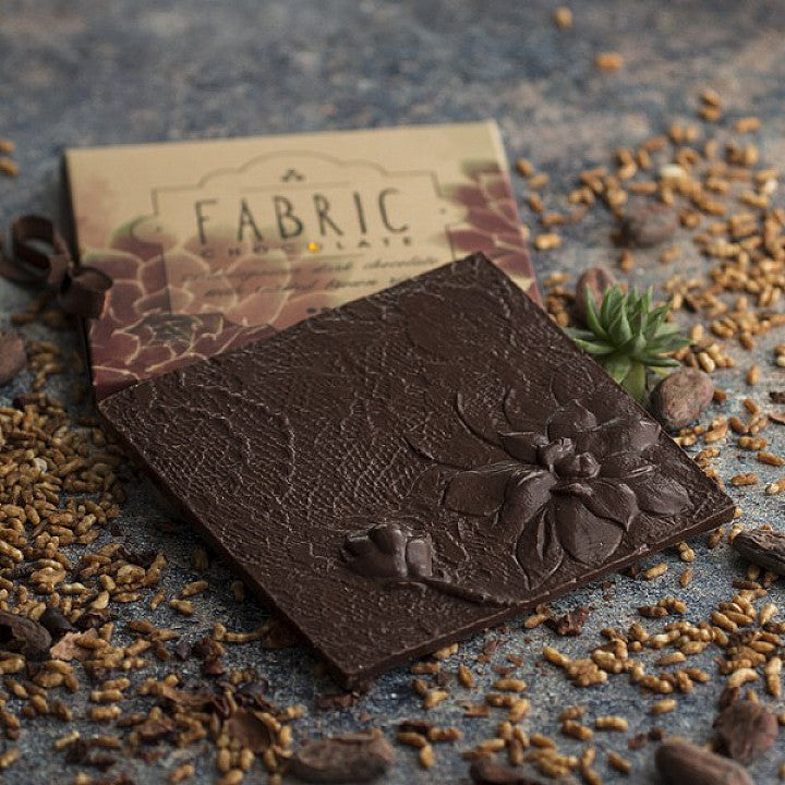 Fabric Chocolate - Madagaszkári étcsokoládé pirított barna rizzsel