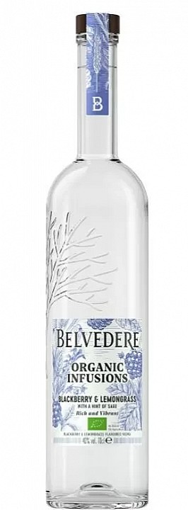 Belvedere Organic Infusions Blackberry & Lemongrass Vodka (0,7L 40%)