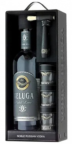 Beluga Gold Line Vodka (DD+ 3 pohár) (0,7L 40%)