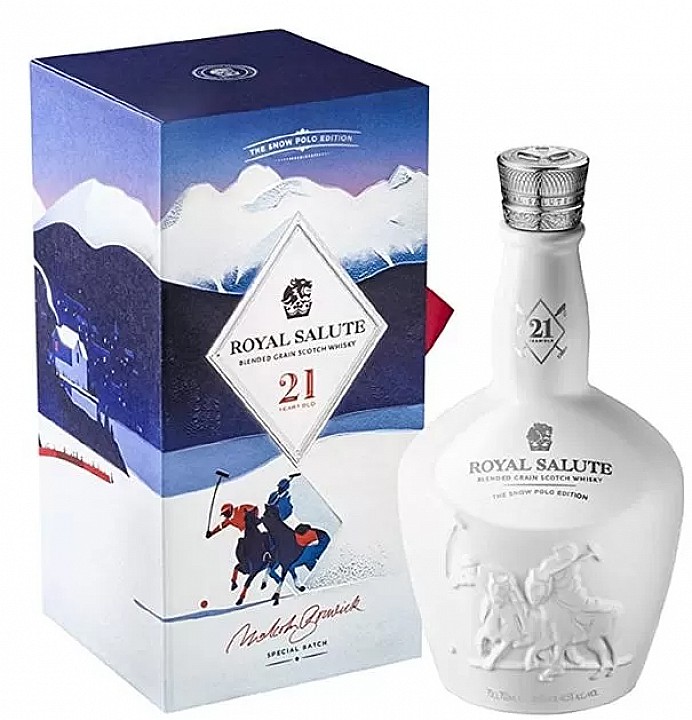 Chivas Regal Royal Salute 21 Years Snow Polo Edition Whisky (0,7L 40%) DD