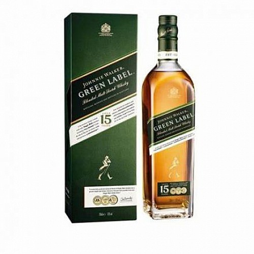 Johnnie Walker Green Label Whisky (0,7L 43%)