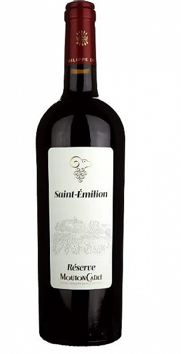 Baron Philippe de Rothschild Mouton Cadet Reserve Saint Emilion 2015 (0,75 L)