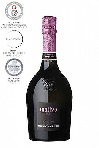 Borgo Molino Spumante Motivo Rosé Extra Dry (0,75 L)