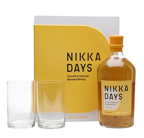 Nikka Days Whisky DD + 2 pohár (0,7L 40%)