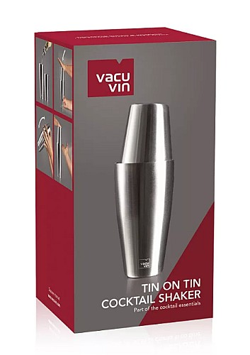 Vacu Vin Koktél Shaker inox 2 db-os (700 és 500 ml) rozsdamentes acél Tin on Tin
