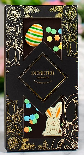 DemeterChocolate Húsvéti táblás étcsokoládé