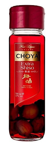 Choya Extra Shiso Japanese Fruit likőr (17%, 0,7 L)