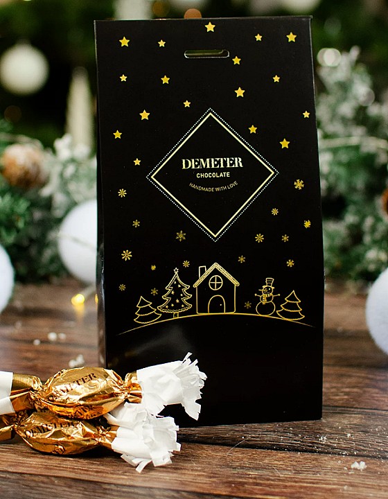 DemeterChocolate Zserbós szaloncukor díszdobozban