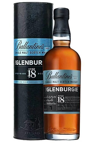 Ballantine's Whisky 18 years Single Malt Scotch The Glenburgie DD. (40%, 0,7 L)