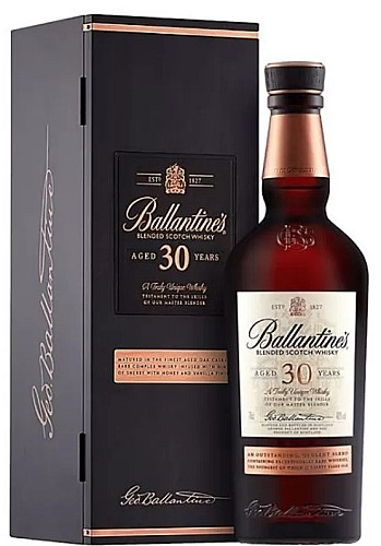 Ballantine's Whisky 30 years Blended Scotch The Truly Unique Whisky DD. (40%, 0,7 L)