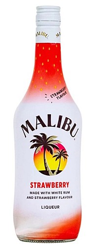 Malibu Strawberry rum (21%, 0,7 L)