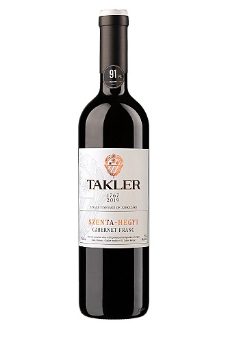 Takler Szenta-hegyi Cabernet Franc 2018 (0,75 L)