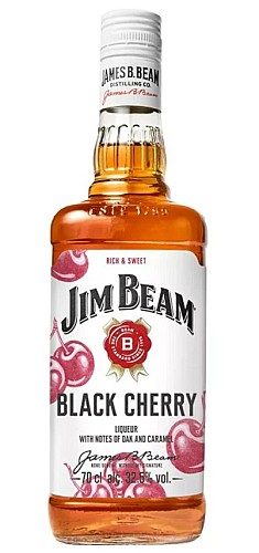 Jim Beam Black Cherry whisky (32,5%, 0,7 L)
