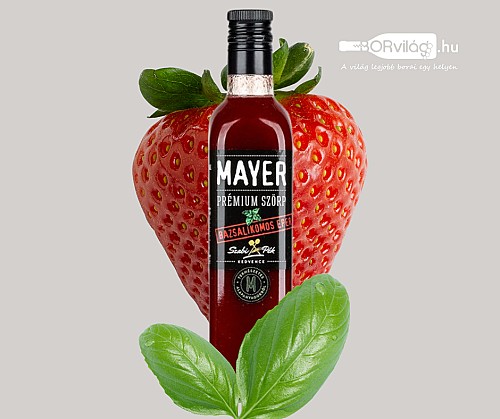 Mayer Bazsalikomos eperszörp 0,5l