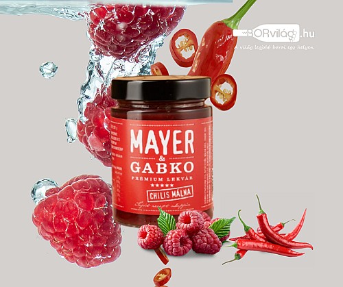 Mayer chilis málna lekvár 378g