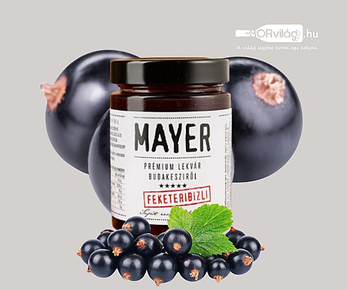 Mayer feketeribizli lekvár 381g