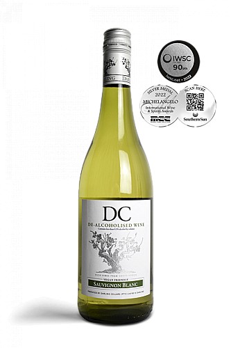 Darling Cellars alkoholmentesített Sauvignon Blanc borból készült alkoholmentes ital (0,75 L)