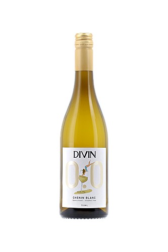 DIVIN Chenin Blanc alkoholmentesített borból (96,2%) készült alkoholmentes ital (0,75 L)