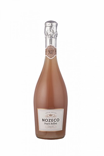 Nozeco Peach Bellini alkoholmentesített bor alapú, széndioxiddal dúsított ízesített ital (0,75 L)