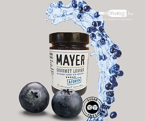 Mayer Cukormentes Áfonya lekvár 330 gr