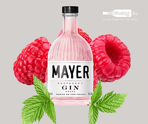 Mayer Málnás Gin (41%, 0,5 L)