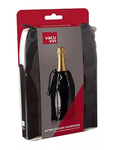 Vacu Vin Pezsgőhűtő mandzsetta fekete